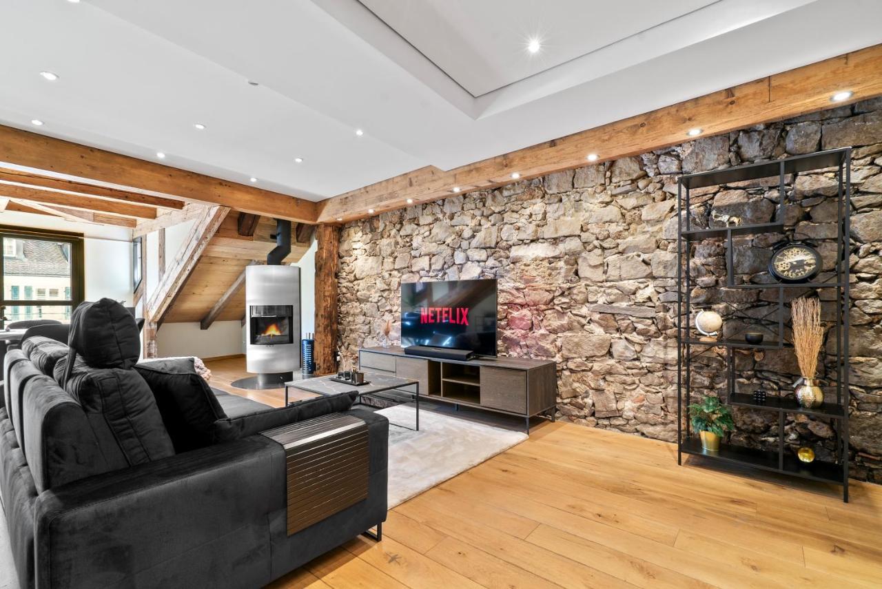 A&Y Oldtown Penthouse Loft Luzern Lägenhet Exteriör bild