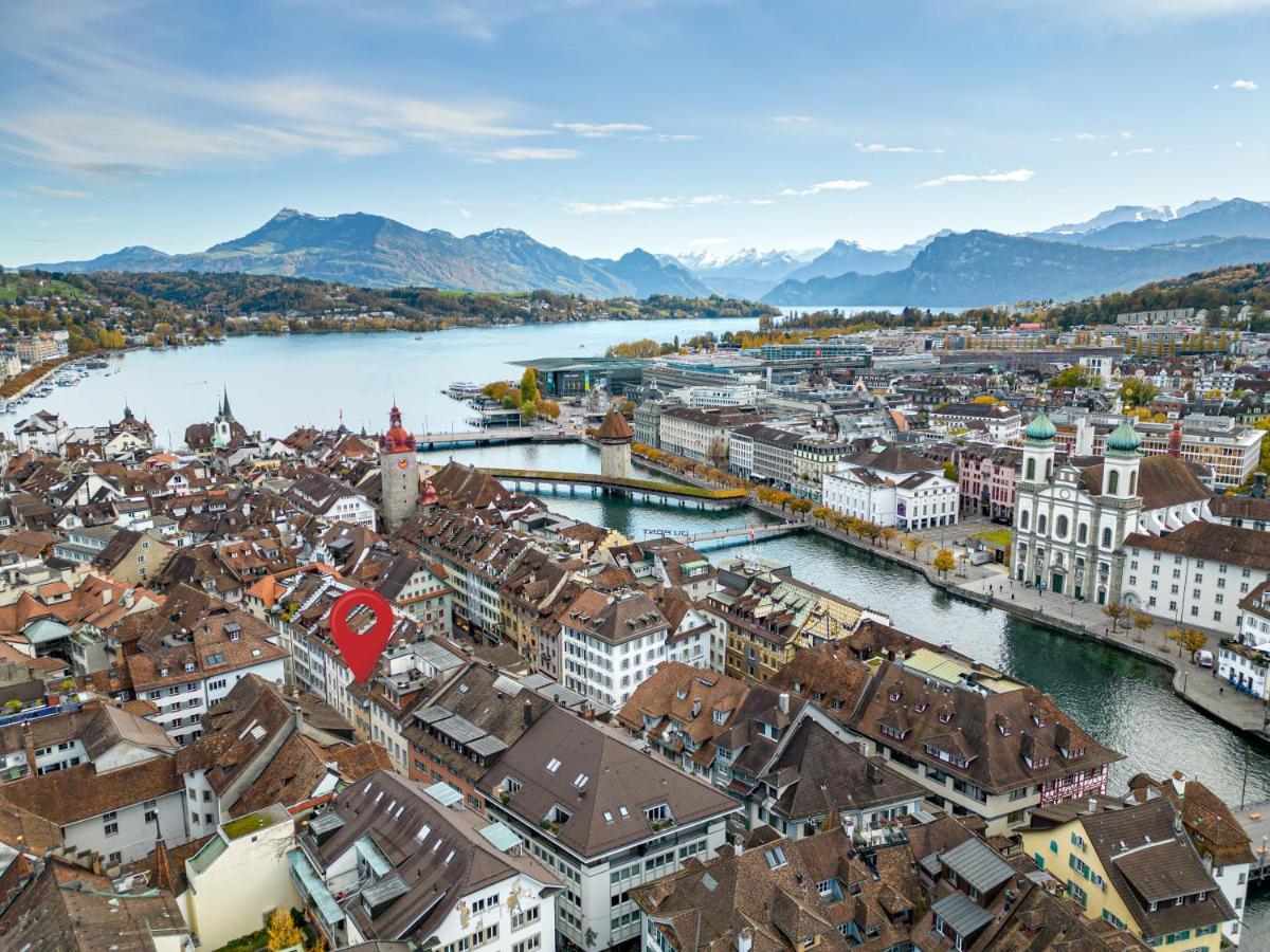 A&Y Oldtown Penthouse Loft Luzern Lägenhet Exteriör bild